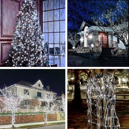 6 Pack Fairy Lights Battery Operated with Remote 33FT 100 LED Cool White | Remote Control, 8 Modes, Timer, Adjustable brightness, Waterproof Lights for Indoor Outdoor Classroom Christmas Decor
