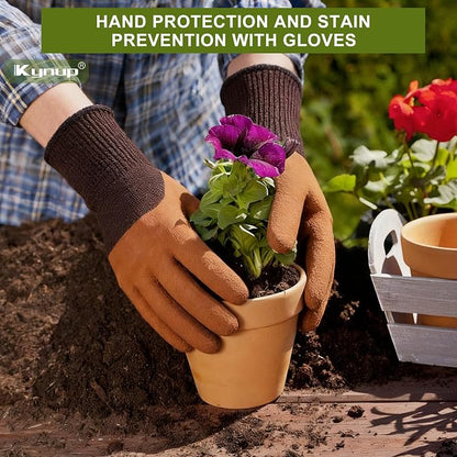 Kynup Gardening Tools, Garden Tools Set with Garden Trowel, Hand Garden Shovel, Gardening Essentials, Supplies, Garden Stuff, Gardening Gifts for Women, Gardenig Kit for Starters