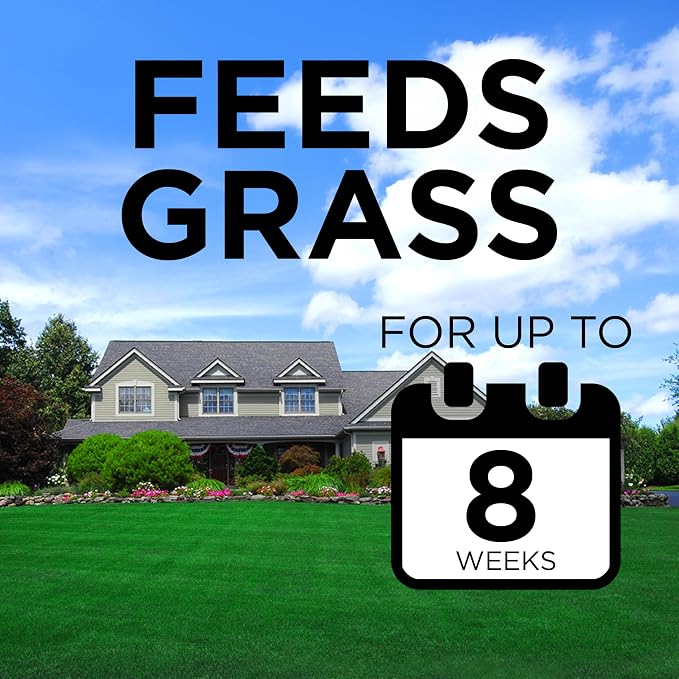GreenView Solutions Starter Feritlizer 48 lb. Bag, Covers 15,000 sq. ft | 10-18-10 NPK formula - Ideal for newly seeded lawns and bare spots - Feeds the lawn for up to 8 weeks