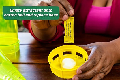 RESCUE! Yellowjacket Attractant Reusable Yellowjacket Traps – 4 Week Supply | insect-repellants