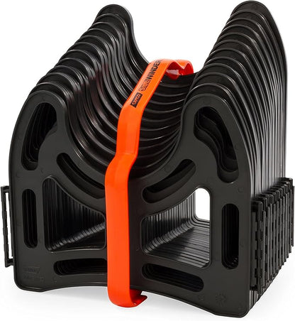 Camco RhinoFLEX 20’ Camper/RV Sewer Hose Kit + Camco Sidewinder 10-Ft Camper/RV Sewer Hose Support