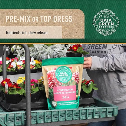 Gaia Green Power Bloom Fertilizer (500 Gram)