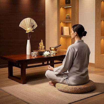 Wooden Guan Yin Bodhisattva Statue – Kuan Yin Quan Yin Buddha for Feng Shui, Meditation, and Spiritual Decor, Zen Gift for Home & Altar Decoration