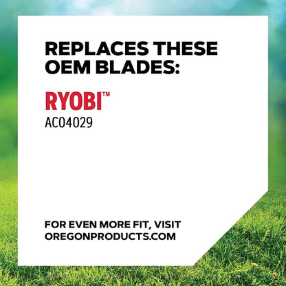 Oregon 20 Inch Lawn Mower Blade, Mower Blade for 20" Deck, 19-15/16" Length, Direct Replacement for Ryobi AC04029 & Fits Ryobi RY401170 Push / RY401180 SP (1 Pack)