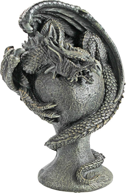 Design Toscano JE1121520 Mystic Dragon Avenger Statue,greystone