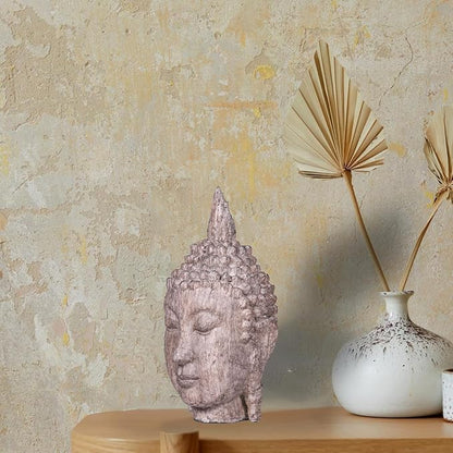 Decorative Buddha head statue, exquisite Zen garden home decoration