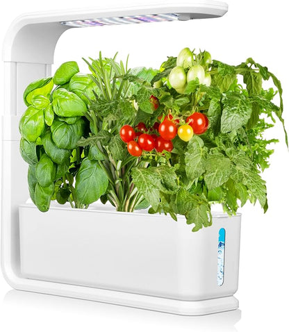 TerraSol 3-Pod Smart Indoor Garden Hydroponic Growing System with LED Grow Light – Countertop Herb Garden Kit for Kitchen – Automatic Water Circulation Indoor Planter for Herbs, Vegetables & Flowers