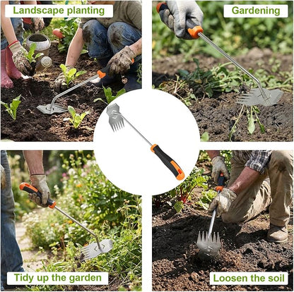 Weed puller tool,Garden tools,Portable Weeding Tool,Garden weed pulling tool,Adopt Anti slip Rubber handle,conforms to ergonomic curves,Suitable For Vegetable Cultivation And Horticulture on Farms