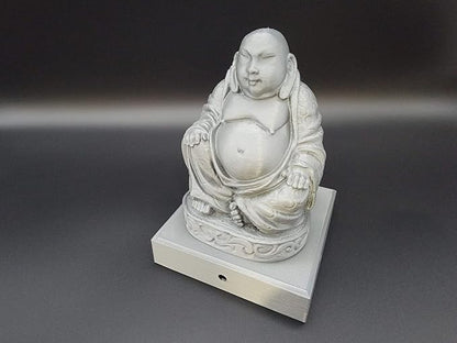 Buddha 4x4 Fence Post Topper Statue Garden Statue for Zen Garden Lovers - Housewarming Gift for Buddhists - Meditating Buddhas