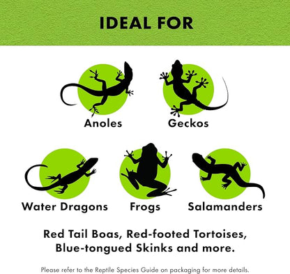 Zilla Pet Reptile Terrarium Substrate Bedding, Jungle Mix, for Frogs, Rainforest Geckos, Toads and Snakes, 24 Quart, 2 Pack
