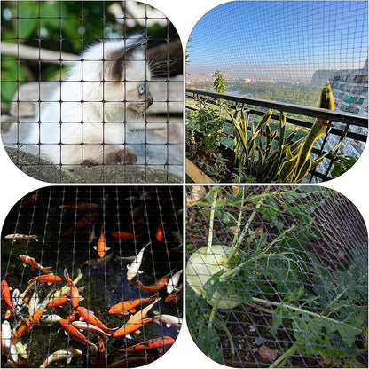 NONMON Bird Netting Deer Fence Netting 5 x 100FT Heavy Duty Garden Netting | for Chicken Coop, Protect Fruit Trees, Plants and Vegetables Against Birds, Deer, Squirrels and Other Animals