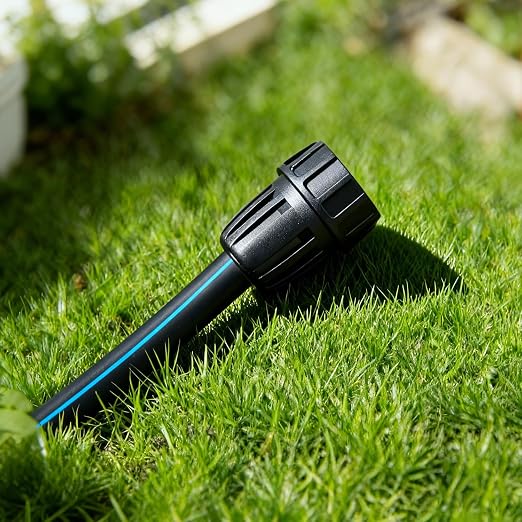 8 Pack 3/4" Garden Hose To 1/2" Irrigation Tubing Adapter, 1/2 Inch Drip Irrigation Tubing To Faucet Garden Hose Adapter 3/4 Inch FHT To 1/2 Inch Supply Line Adapter Fittings