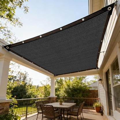 10 x 20 FT Shade Cloth for Garden Plants Greenhouse, 90% Sunblock Neting -for Outdoor Garden Lawn Plant Sun Shade Cloths for Kennel Chicken Coop Easier to Hang Net Cover