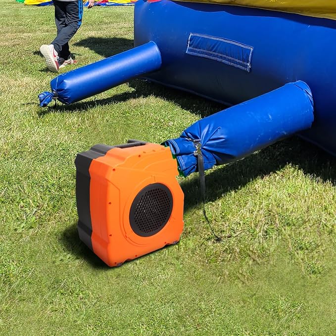 VEVOR Inflatable Blower, Electric Air Blower, Bounce House Blowing Pump, Commercial Corded Fan Pump for Castle Wate Slides Water Slide Bouncy Castle