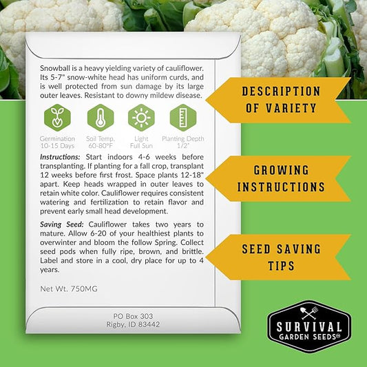 Farmer Seed Vault – 100 Packs of Seed for Heirloom Vegetable Gardens | Non-GMO Vegetables, Fruits, Herbs for Planting – Sealed Kit for Long-Term Emergency Storage - Survival Garden Seeds