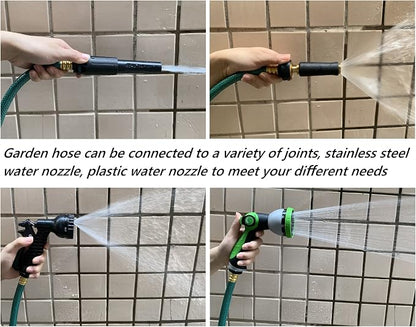 1/2 Inch Garden Hose 10FT Flexible PVC Hose for Lawns, Car Wash, Watering Hose