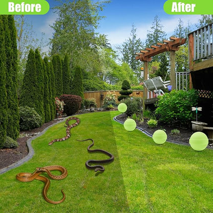 30 Pack Snake Repellent for Yard Powerful,Snake Away Repellent Outdoors, Moth Balls for Snakes, Pet Safe Snake be Gone for Lawn Garden Fishing Home to Repels Snakes and Other Pests (Mint)