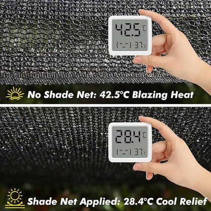 Artpuch 50% Black Garden Shade Cloth Roll for Plants, Sun Shade Cover Fabric Roll with UV Block Shades Netting Mesh Privacy Fence Screen for Greenhouse, Backyard, Patio, 8' x 100 FT