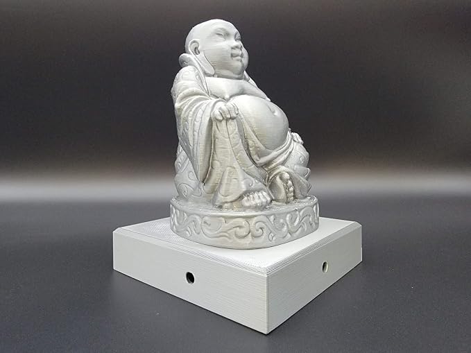 Buddha 4x4 Fence Post Topper Statue Garden Statue for Zen Garden Lovers - Housewarming Gift for Buddhists - Meditating Buddhas
