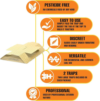 Harris Cricket Glue Traps, (2-Pack)