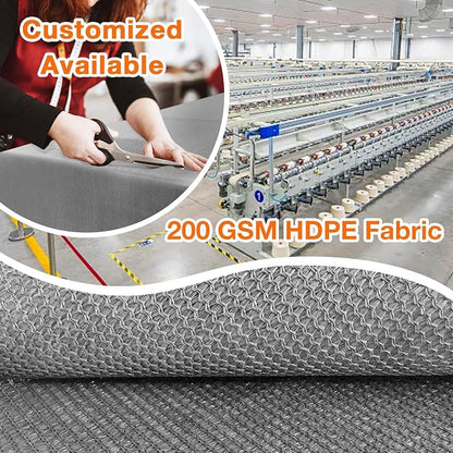 Artpuch Outdoor Pergola Shade Cover 11x17 FT Sun Shade Cloth with Grommets Light Grey 90% UV Protection Canopy Patio Privacy Screen (Customized Available)