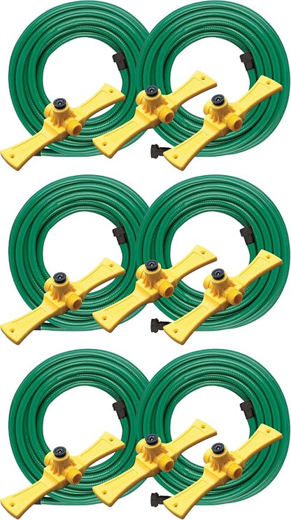 Orbit 58092N Port-A-Rain Hose Watering Sprinkler System, Green (Pack of 3)