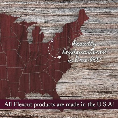Flexcut Wood Carving Knives | Deluxe 18-Piece Knife Wood Carving Set | Razor-Sharp 1095 High Carbon Steel Blades | KN250 | Made in the U.S.A.