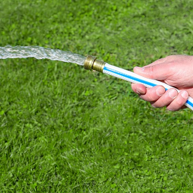 Valterra AquaFresh High Pressure Drinking Water Hose, Water Hose Hookup for RV - 1/2" x 25', White | (Pack of 5)