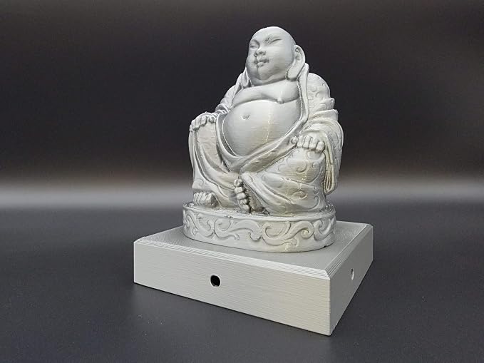 Buddha 4x4 Fence Post Topper Statue Garden Statue for Zen Garden Lovers - Housewarming Gift for Buddhists - Meditating Buddhas