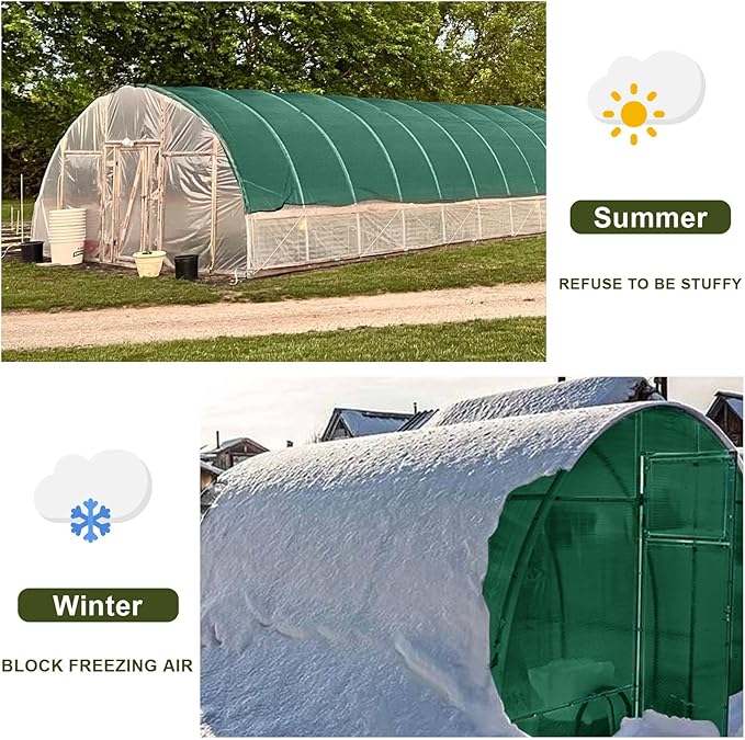 LOVE STORY 12x20FT 70% Dark Green Shade Cloth Sun Shade Net with Grommets Sunblock Net Mesh Tarp for Garden,Plants Cover,Greenhouse and Patio