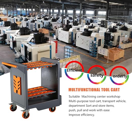 CAT/BT40 Large Capacity CNC Tool Storage Cabinet, CNC Tool Holder Vertical Drawer Cabinet for Warehouse Workshop Factory Garage Machining Centers