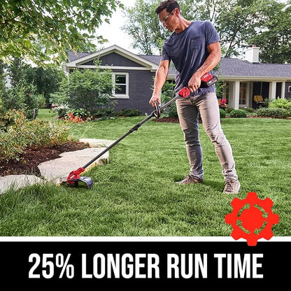 SKIL 20V String Trimmer & 400 CFM Leaf Blower Kit with 4Ah Battery, Charger, 13" Trimmer, Weed Warrior 0.080" x 100' Trimmer Line