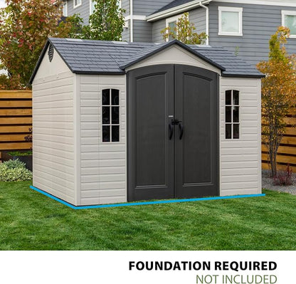 Lifetime Outdoor Storage Shed, 10 x 8 Foot