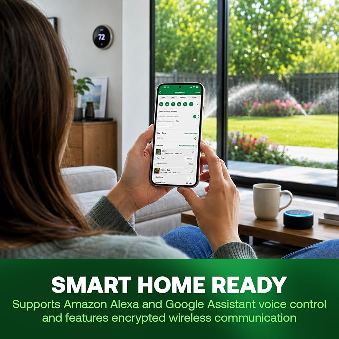 Rain Bird LNK2 Smart WiFi Module 2nd Generation - Irrigation Controller WiFi Upgrade, Remote App Control, Quick Pair Setup, Compatible with TRU, ESP-TM2, ESP-ME3, ESP-RZXe and ESP-LXME2
