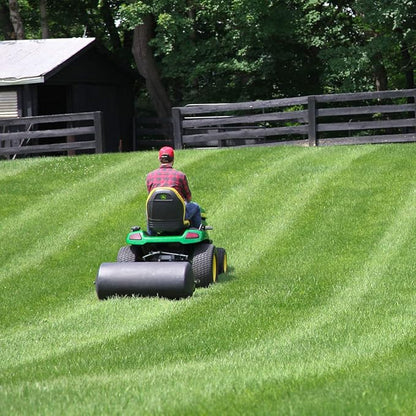Brinly 42 Gallon 390 lb. Tow-Behind Poly Lawn Roller, 18 by 36"