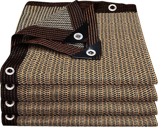 80% Sunblock Shade Cloth Net Resistant - 12x24Ft Garden Shade Mesh for Plant Cover, Greenhouse, Chicken Coop, Kennels, Tomatoes Plants