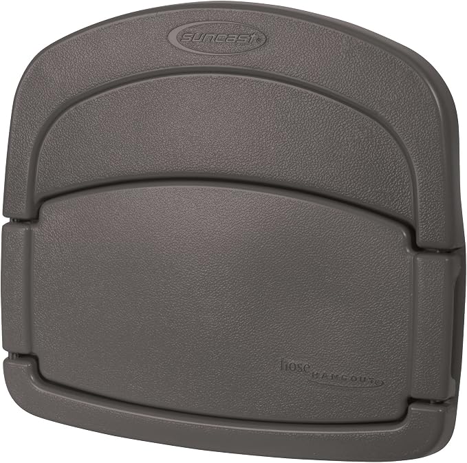 Suncast DHH150ST Deluxe Hangout Hose Hanger, Stoney (Pack of 2)