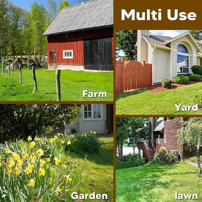 LEBMP Mole Repellent, Gopher Repellent, Groundhogs Repellant Outdoor, Vole Deterrent, Armadillo Repellent for Lawns, Keep Mole Out of Yard, Get Rid of Gophers, Covers Up to 120 Sq Ft-10Pcs