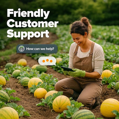 HOME GROWN Melon Seeds 5 Variety Mix 115+ Heirloom Non-GMO, High Germination, Watermelon Sugar Baby, Cantaloupe, Honeydew, Sweet & Juicy Summer Fruit, Indoor Outdoor Garden (Cucumis melo/Citrullus)