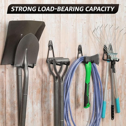 Heavy Duty Garage Hooks for Storage & Hanging Items, 20-Pack | for Hanging Bikes, Hoses, Ladders, Ropes, Garden Tools; for Garage, Warehouse, Yard, Shed