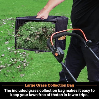 LawnMaster CLMF4821A Cordless Lawn Mower Brushless 48V MAX 21Inch 3-in-1 Function with 4X24V MAX 4.0Ah Battery and a Dual Charger