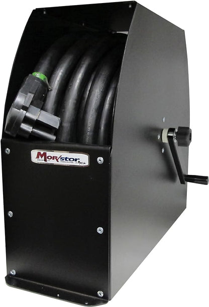 MORryde REEL56-001H Easy Reel Cord Spooler - Tall,Black