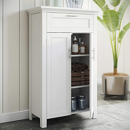 RiverRidge Somerset Two-Door Floor Cabinet, White