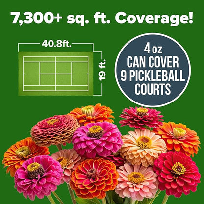 HOME GROWN Zinnia Seeds for 2026 - California Giant Mix - 14,600+ (4 oz) Plant Wildflower Blooms Bulk Seeds for Planting Flowers Outside - Pollinator Gardens (Zinnia elegans)