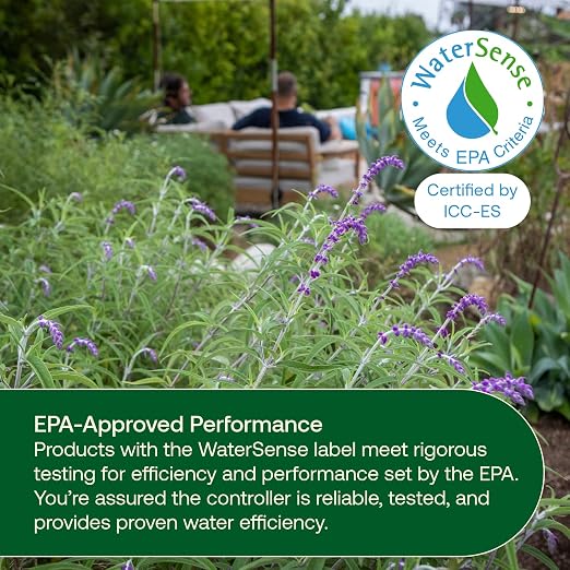 Rain Bird ARC4 App-Based Indoor Smart Irrigation WiFi Timer/Controller, 4-Zone/Station, EPA WaterSense Certified, Compatible with Alexa, Indoor 4-Station