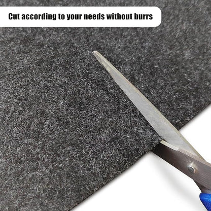 YEXEXINM 8x6.2 FT Outdoor Storage Shed Mat-Waterproof Dustproof Outdoor Carport Mat- Backing Prevents Liquid Penetration，Anti-Slip Patio Furniture Floor Mat for Protect Storage Shed Floor，Grey