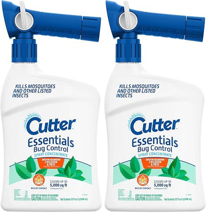 Cutter Bug Control Spray Concentrate | Kills Mosquitoes | For Insects | Pack of 2