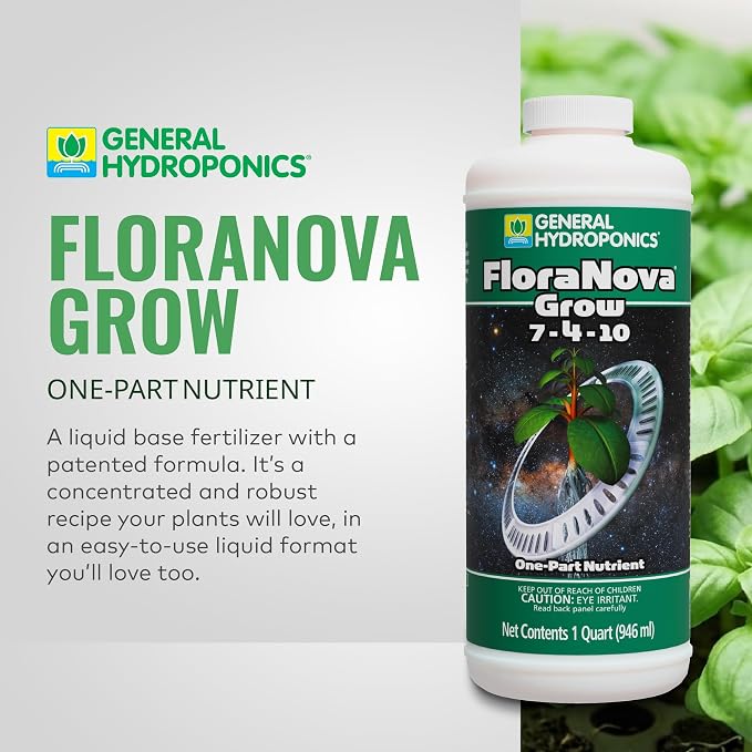 General Hydroponics GH1622 Fertilizer, 1 Quart
