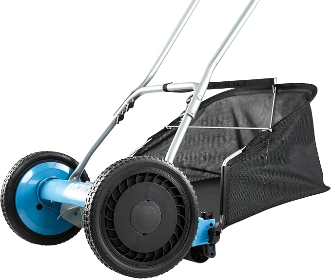 American Lawn Mower 2002-20 20" 5-Blade Reel Mower with Grass Catcher