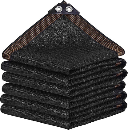 winemana Black Shade Cloth 90%, 8x20 FT Mesh Tarp - Garden Shade for Greenhouse, Patio, Vegetables, Plants Cover and Chicken Coops, Sun Shade Net for Outdoor Protection with Reinforced Grommets
